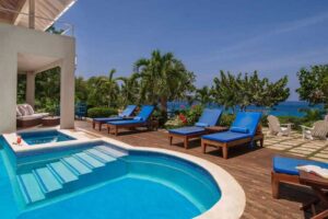 Little Waters Villa Negril pool view