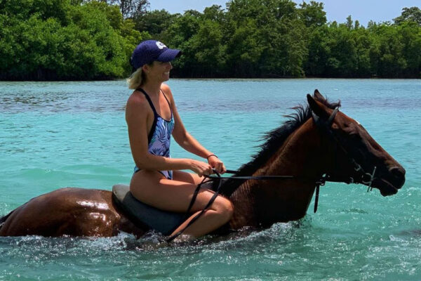 chukka island village outpost horseback ride and swim