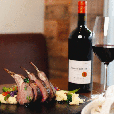 Uncorked Kingston Lamb Chops and Wine
