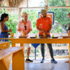 Chukka Dominican Culture Group Doing Hands on Activities