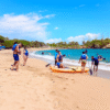 Chukka Ocean Outpost Day Pass Patrons on Beach