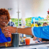 Chukka Private Catamaran Charter Staff Serving Beverage